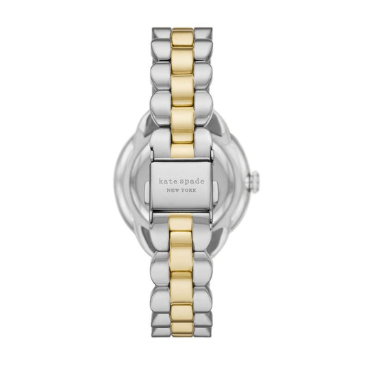 kate spade new york women's morningside three-hand, stainless steel watch