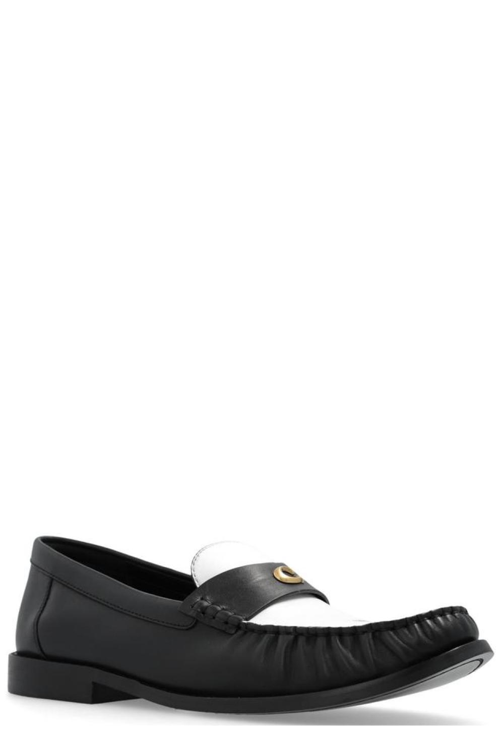 Coach Jolene Round-Toe Loafers