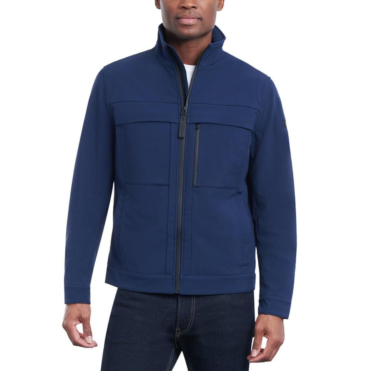 Men's Dressy Full-Zip Soft Shell Jacket