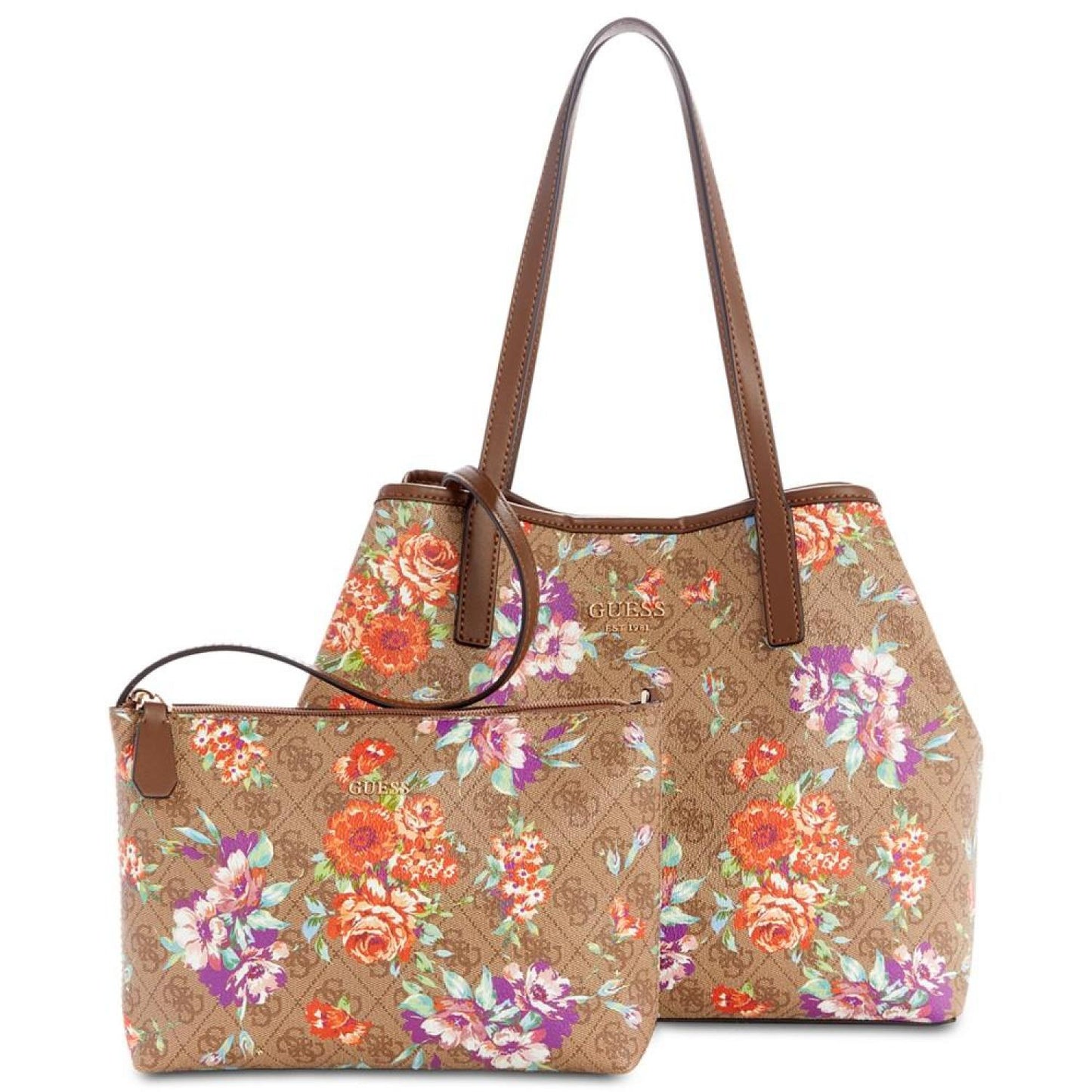 Vikky Medium Floral Tote