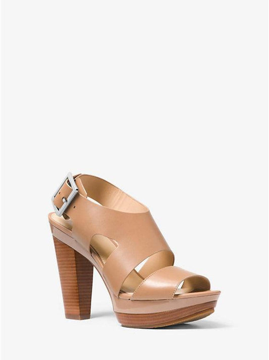 Carla Leather Platform Sandal