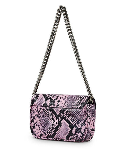 The Snake-Embossed J Marc Mini Shoulder Bag