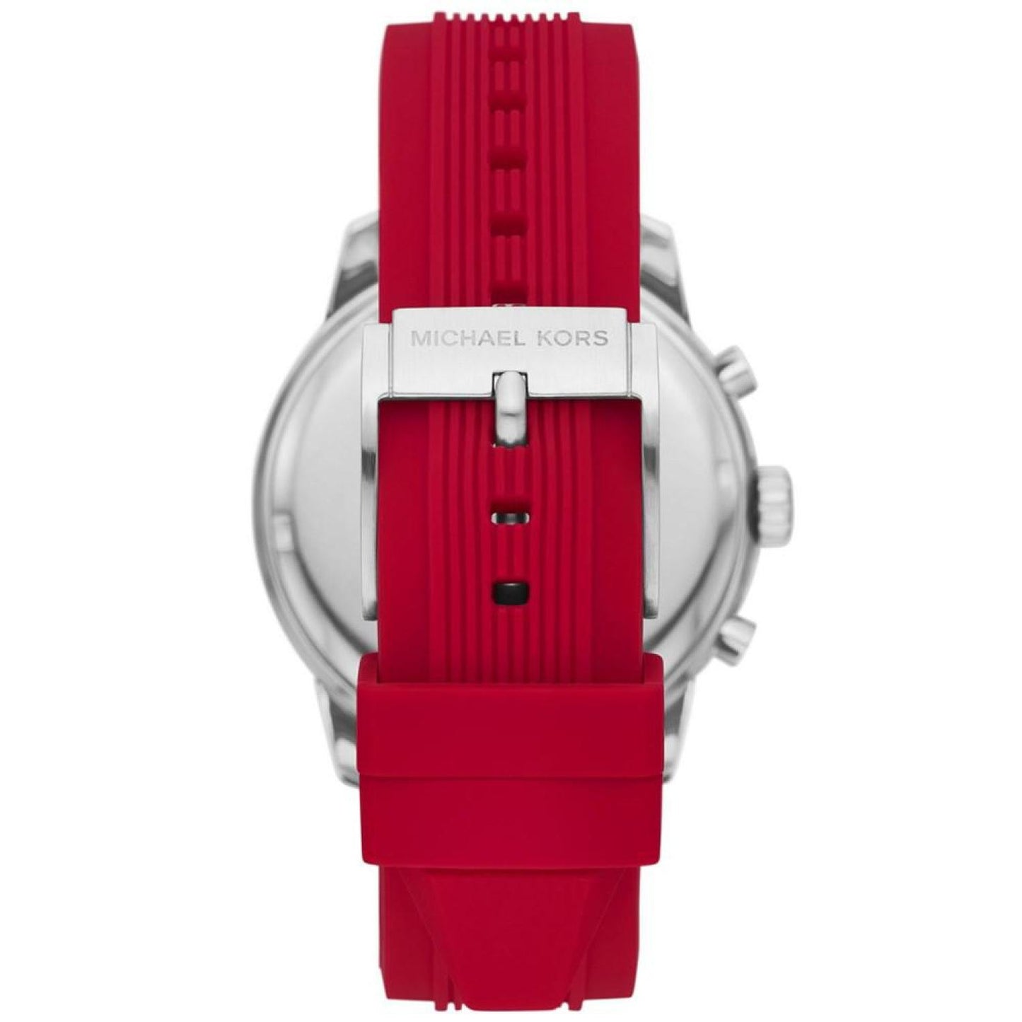 Men's Cunningham Chronograph Red Silicone Watch 44mm