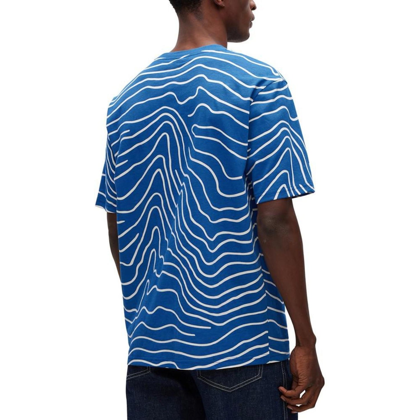 Men's Seasonal Print Relaxed-Fit T-shirt