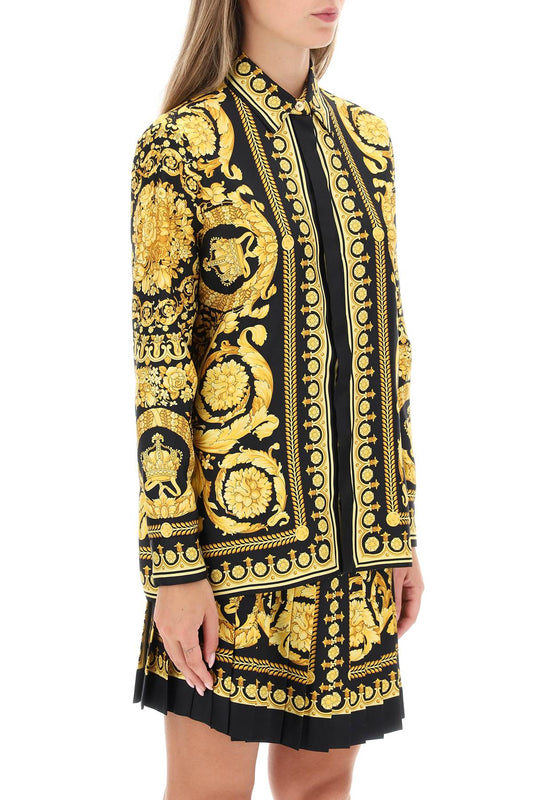 Versace barocco silk shirt