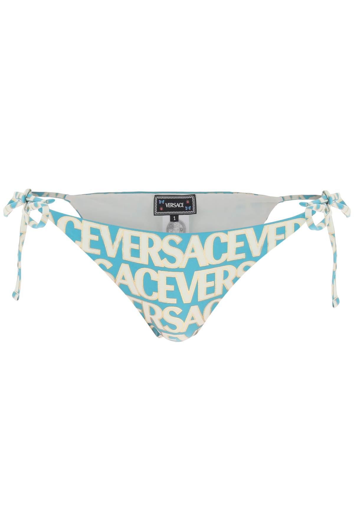 Versace versace allover bikini bottom