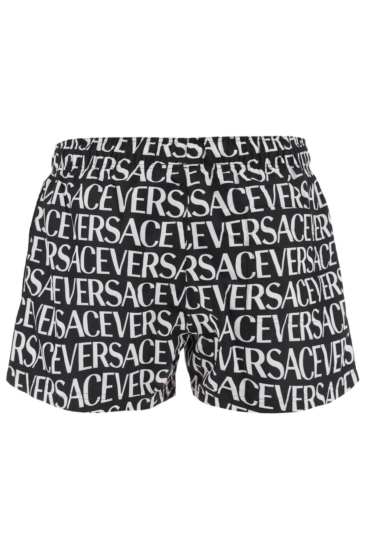 Versace versace allover swim trunks