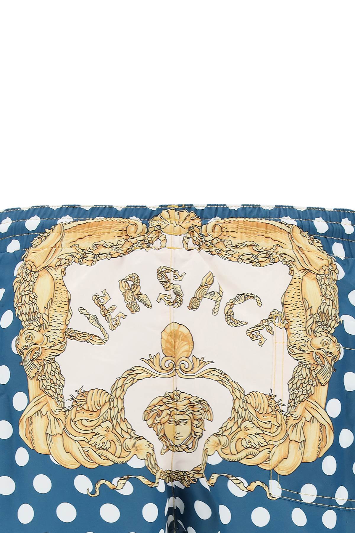 Versace versace allover swim trunks