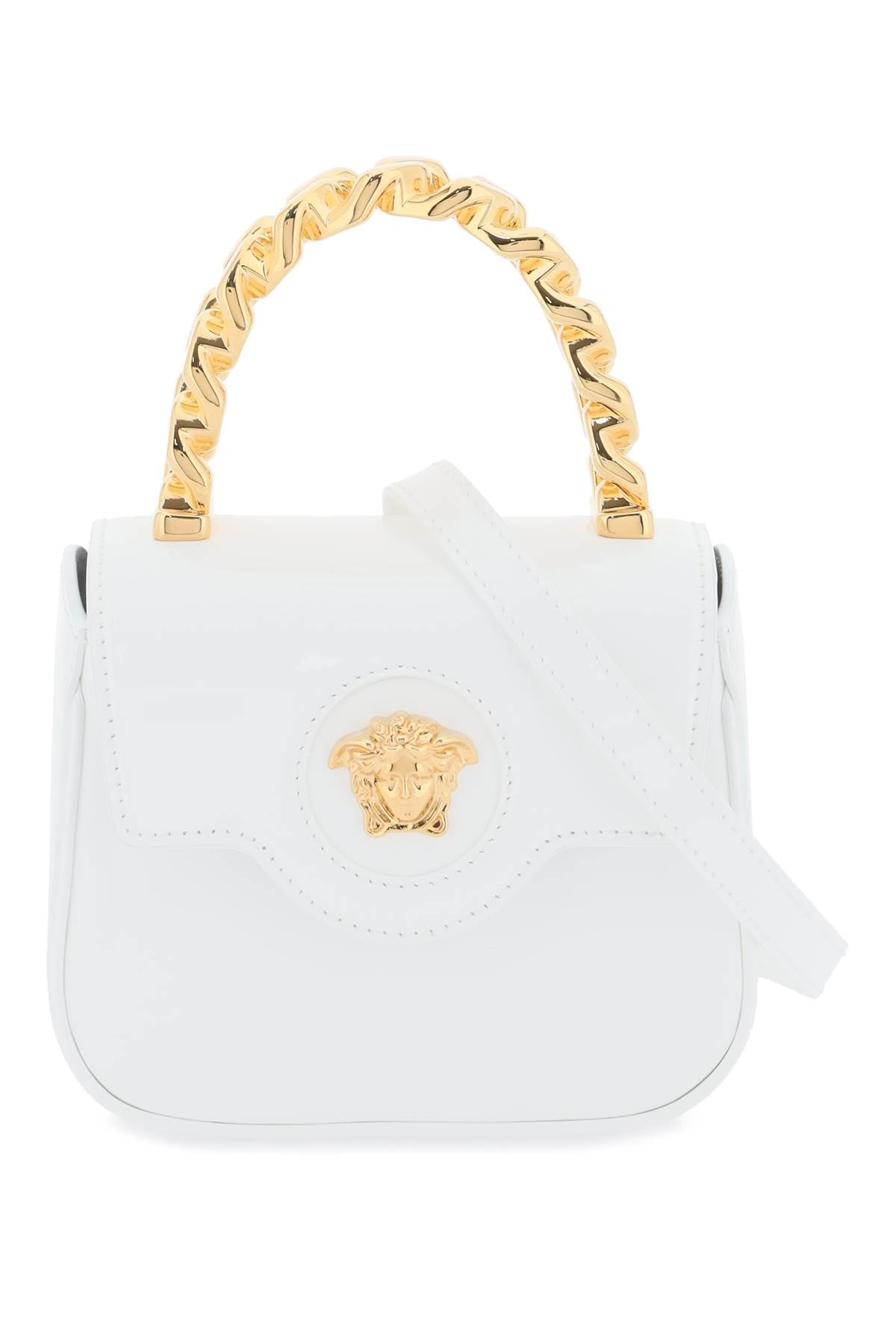 Versace patent leather 'la medusa' mini bag