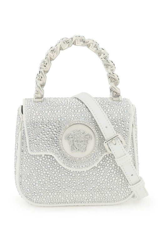 Versace la medusa handbag with crystals