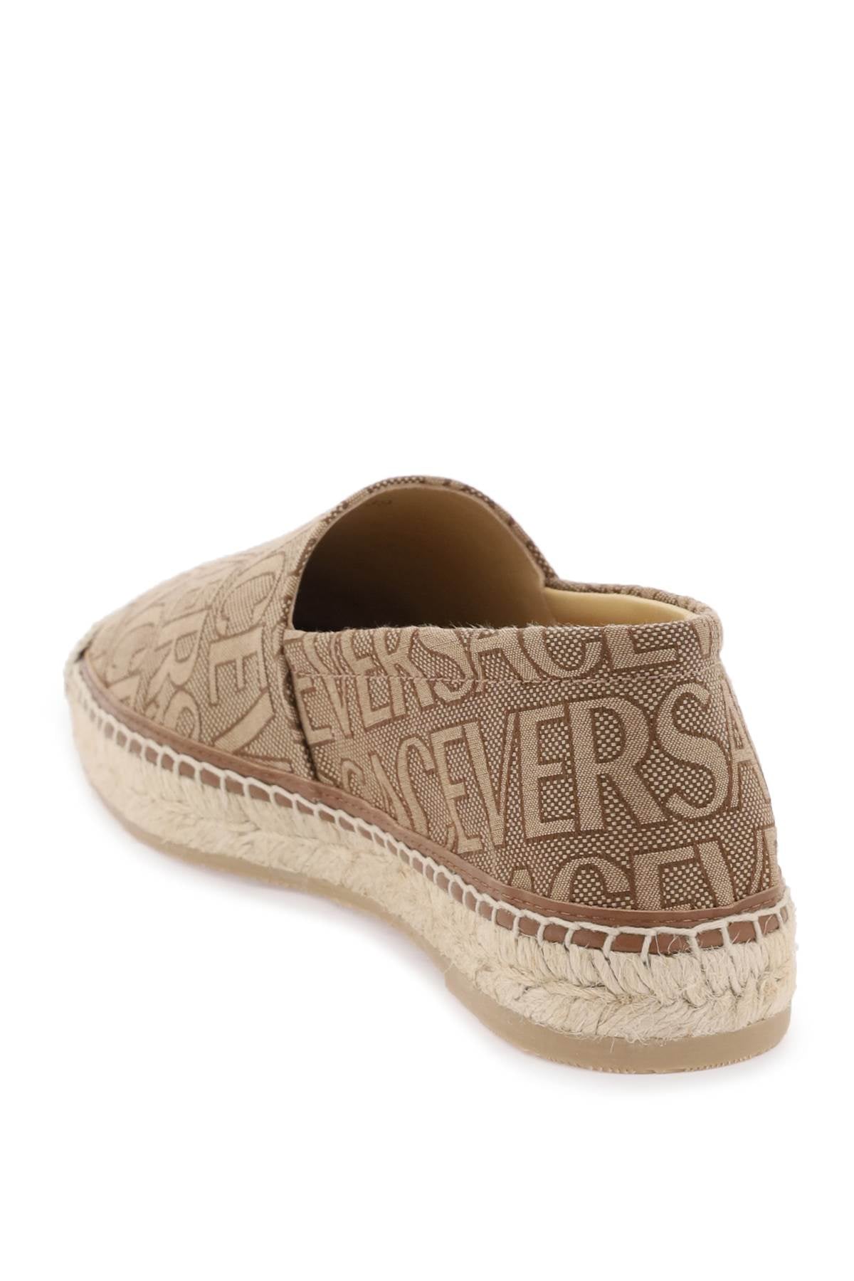 Versace 'versace allover' espadrilles