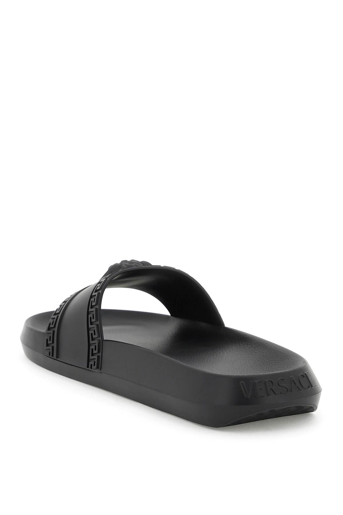 Versace palazzo rubber slides