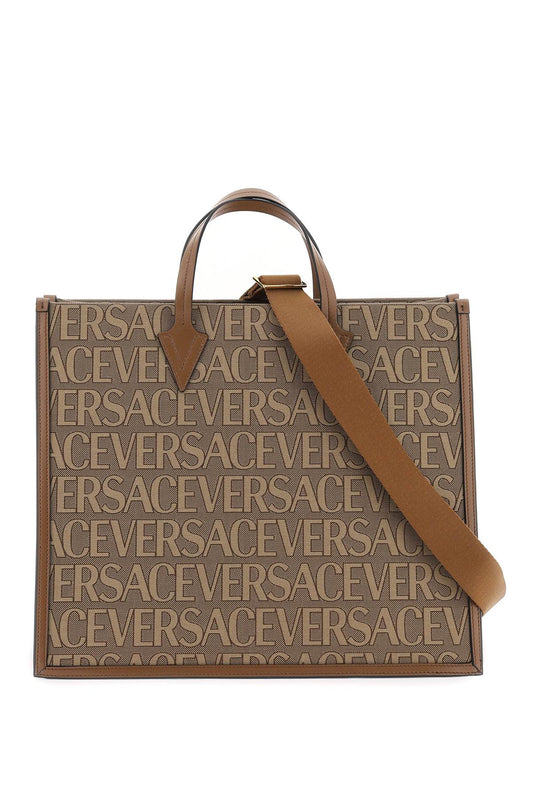 Versace versace allover shopper bag