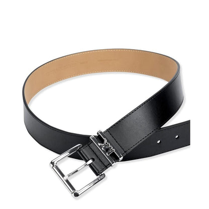 Women's Genuine Leather Logo Belt