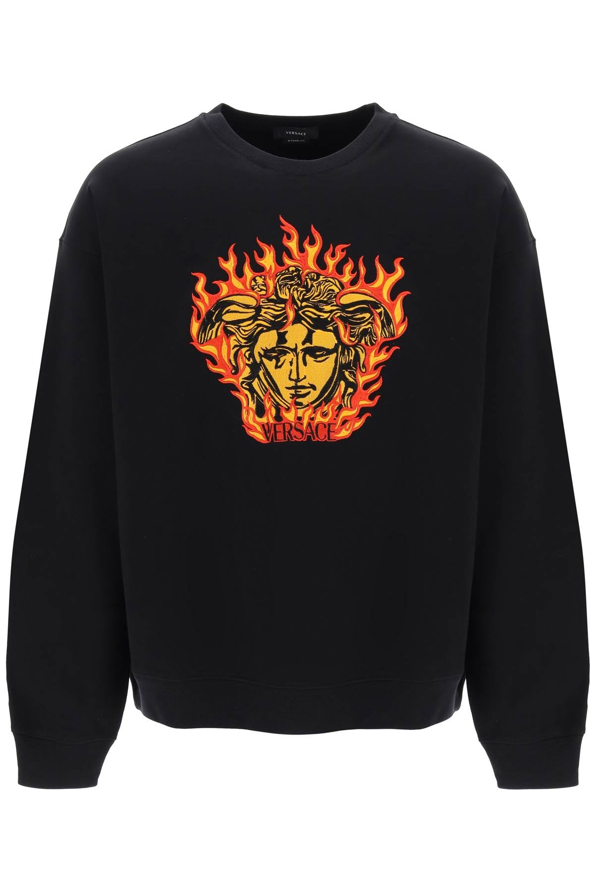 Versace medusa flame sweatshirt