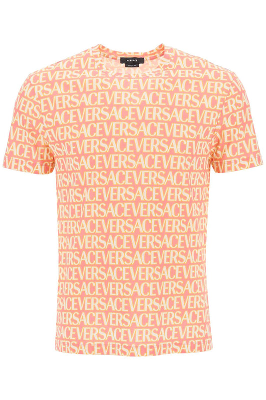 Versace versace allover t-shirt