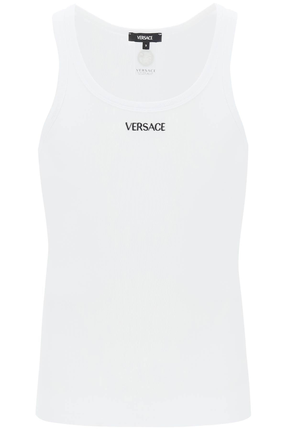 Versace "intimate tank top with embroidered