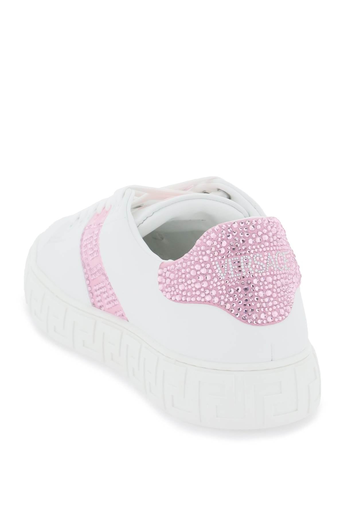 Versace greca sneakers with crystals