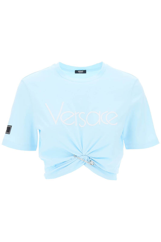 Versace t-shirt cropped 1978 re-edition