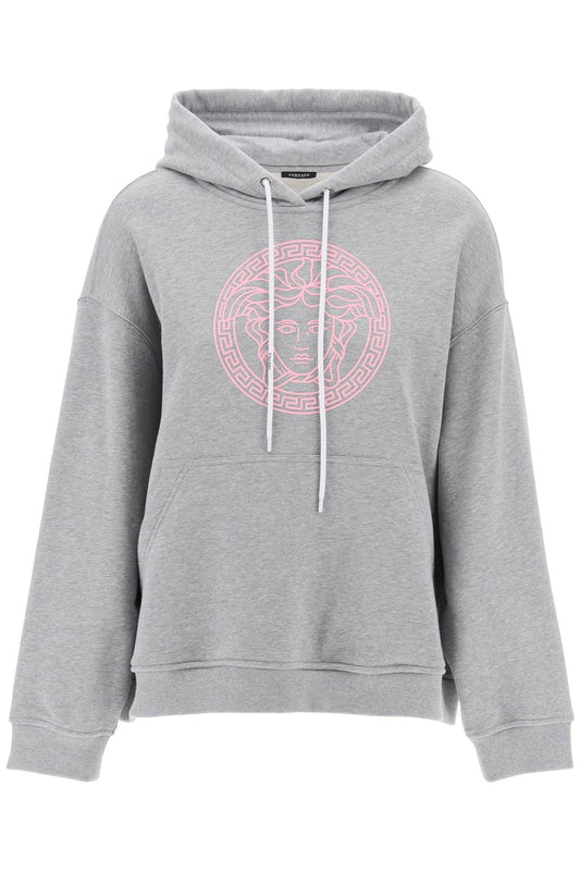 Versace hooded sweatshirt with mél