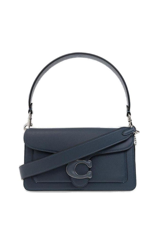 Coach Tabby Logo Plaque Shoulder Bag