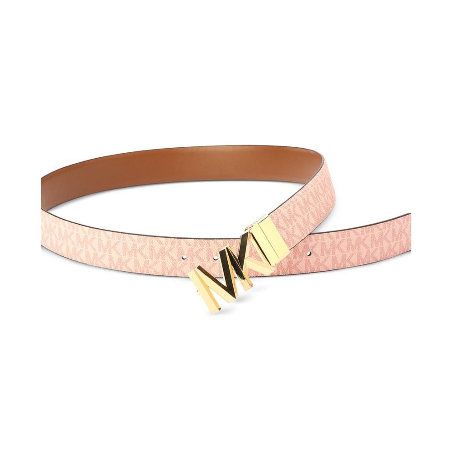 Women's Leather Reversible Logo Belt