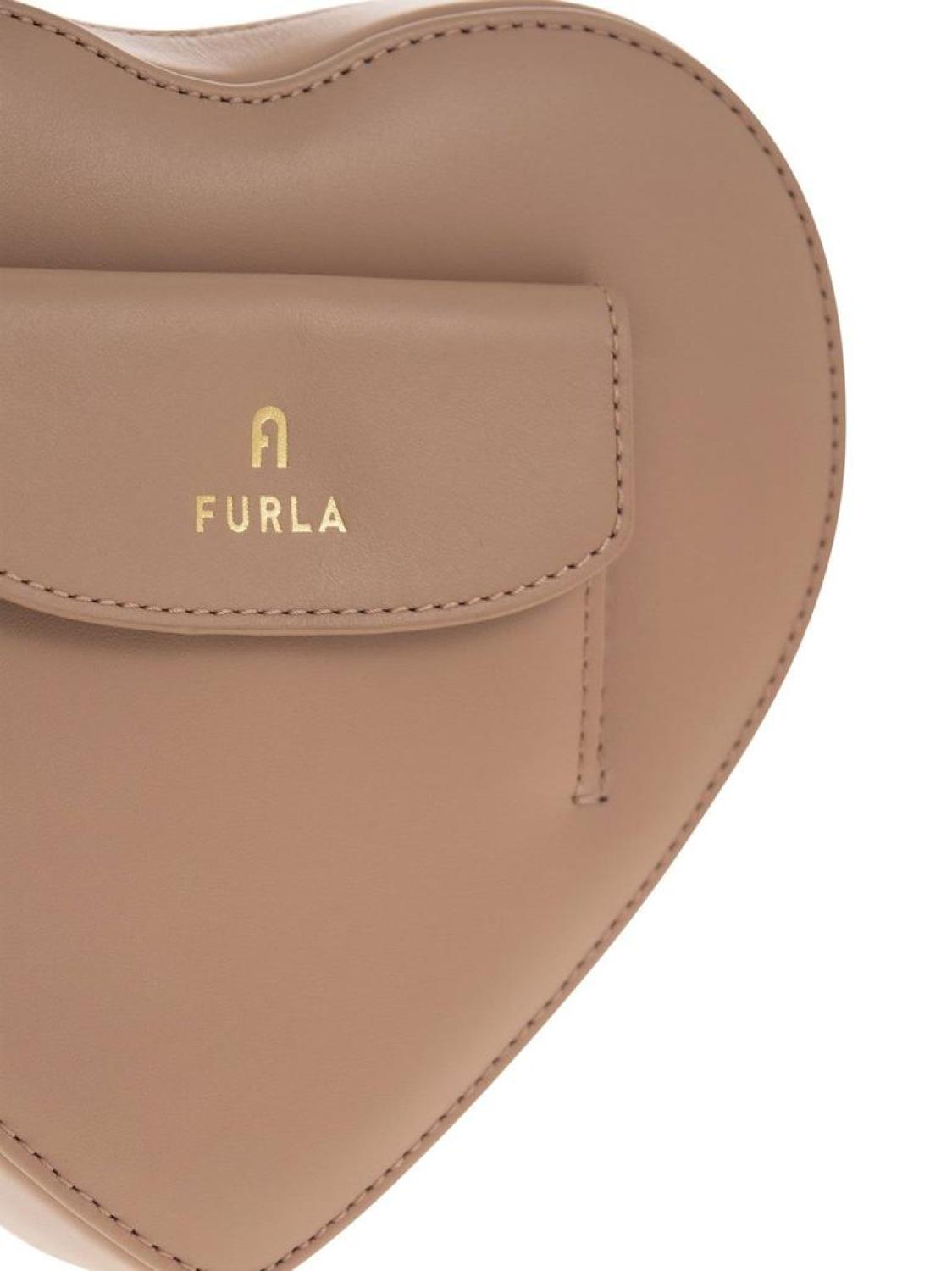 Furla Camelia Heart Mini Shoulder Bag