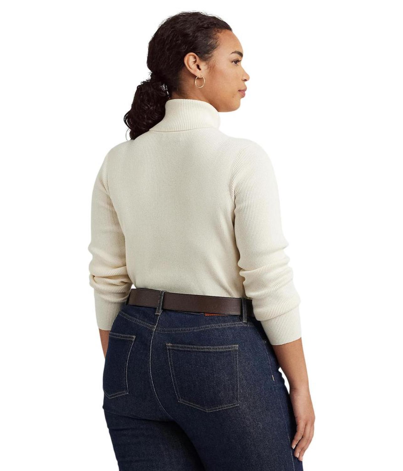 Plus Size Turtleneck Sweater