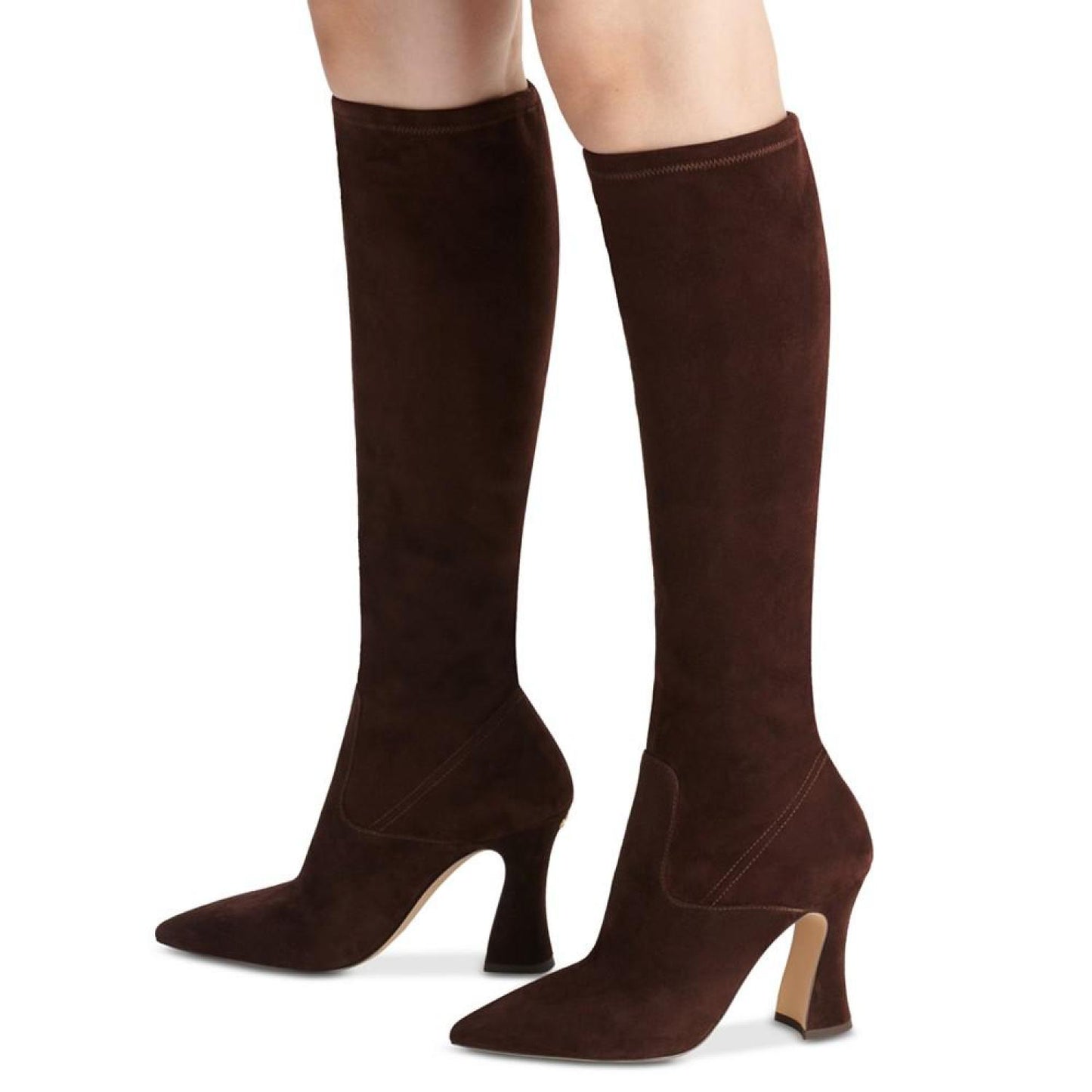 Women's Cece Stretch Pointed Toe Knee High Dress Boots