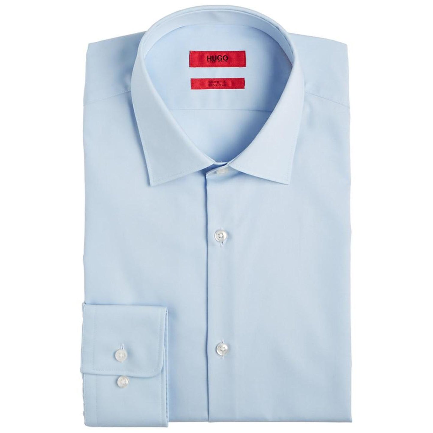 Men's Slim Fit Solid Cotton Dress Shirt