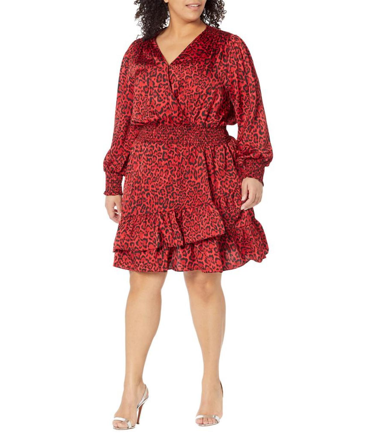 Plus Size Wildcat Smock Dress