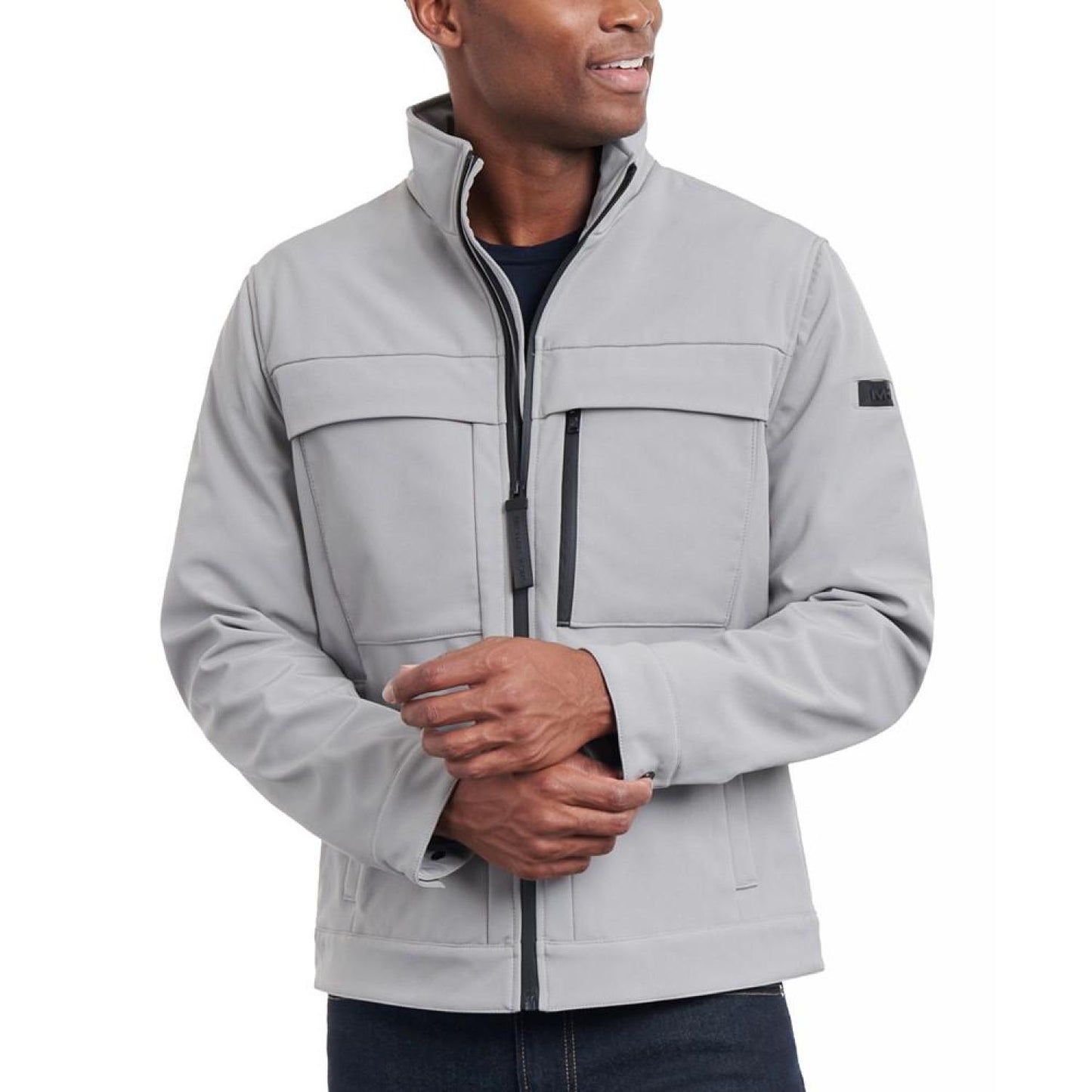 Men's Dressy Full-Zip Soft Shell Jacket