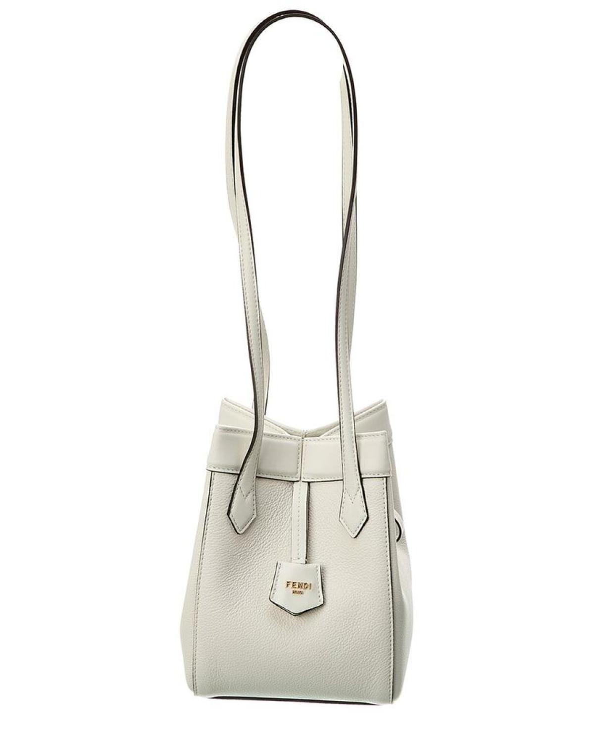 FENDI Origami Mini Leather Shoulder Bag