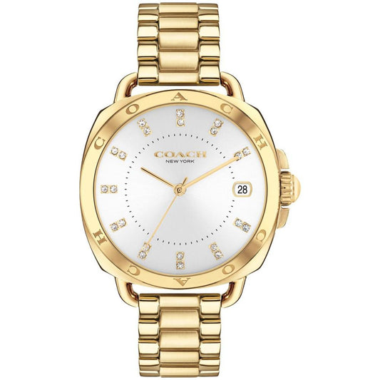 Women's Tatum Gold-Tone Stainless Steel Bracelet Watch, 34mm