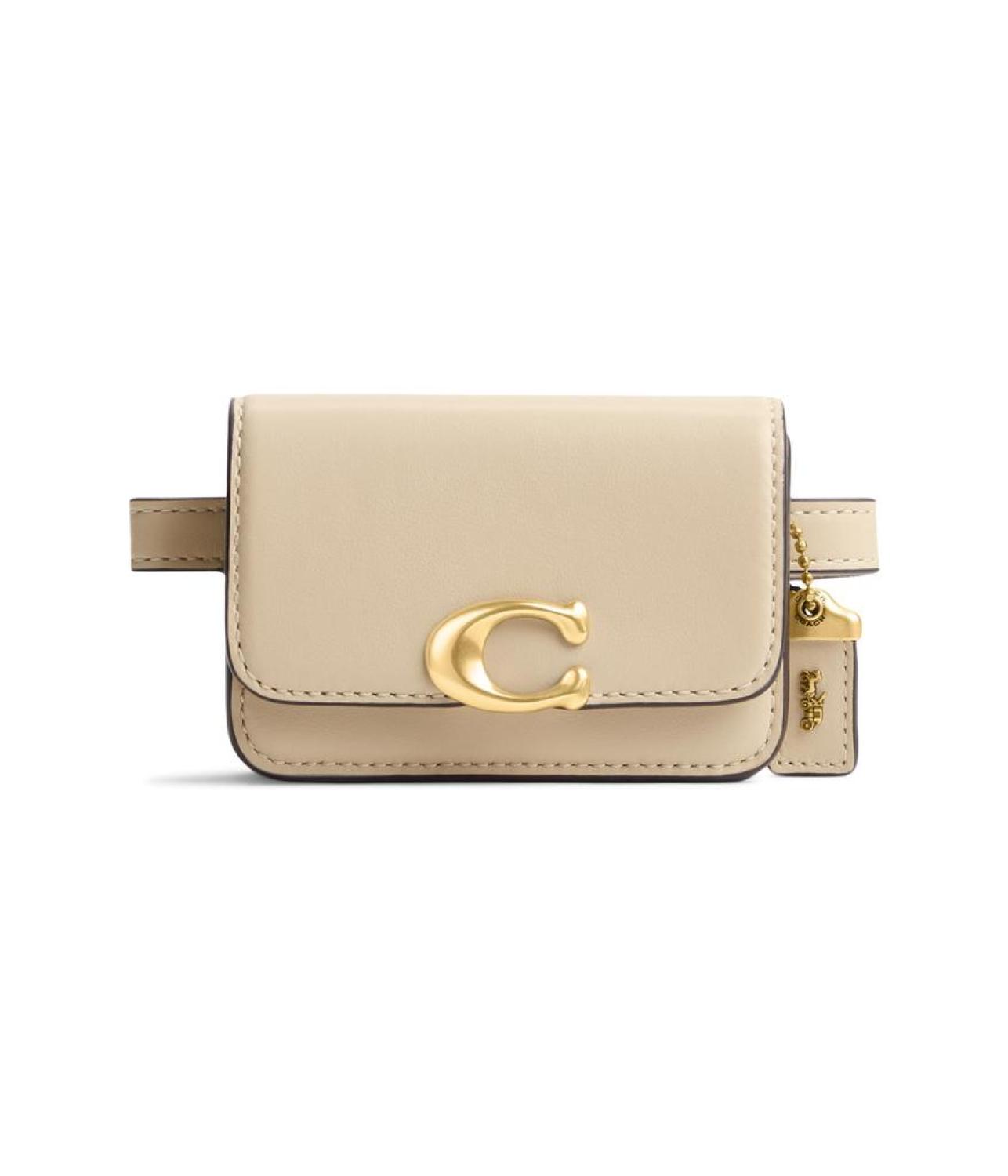 Luxe Refined Calf Leather Bandit Card Belt Bag