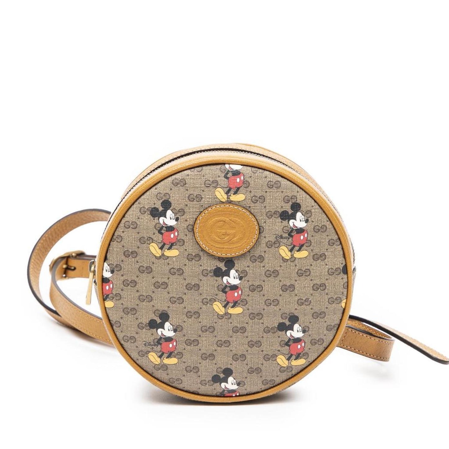 Ltd. Etd. "Gucci x Disney Mickey Mouse" Round Mini Backpack