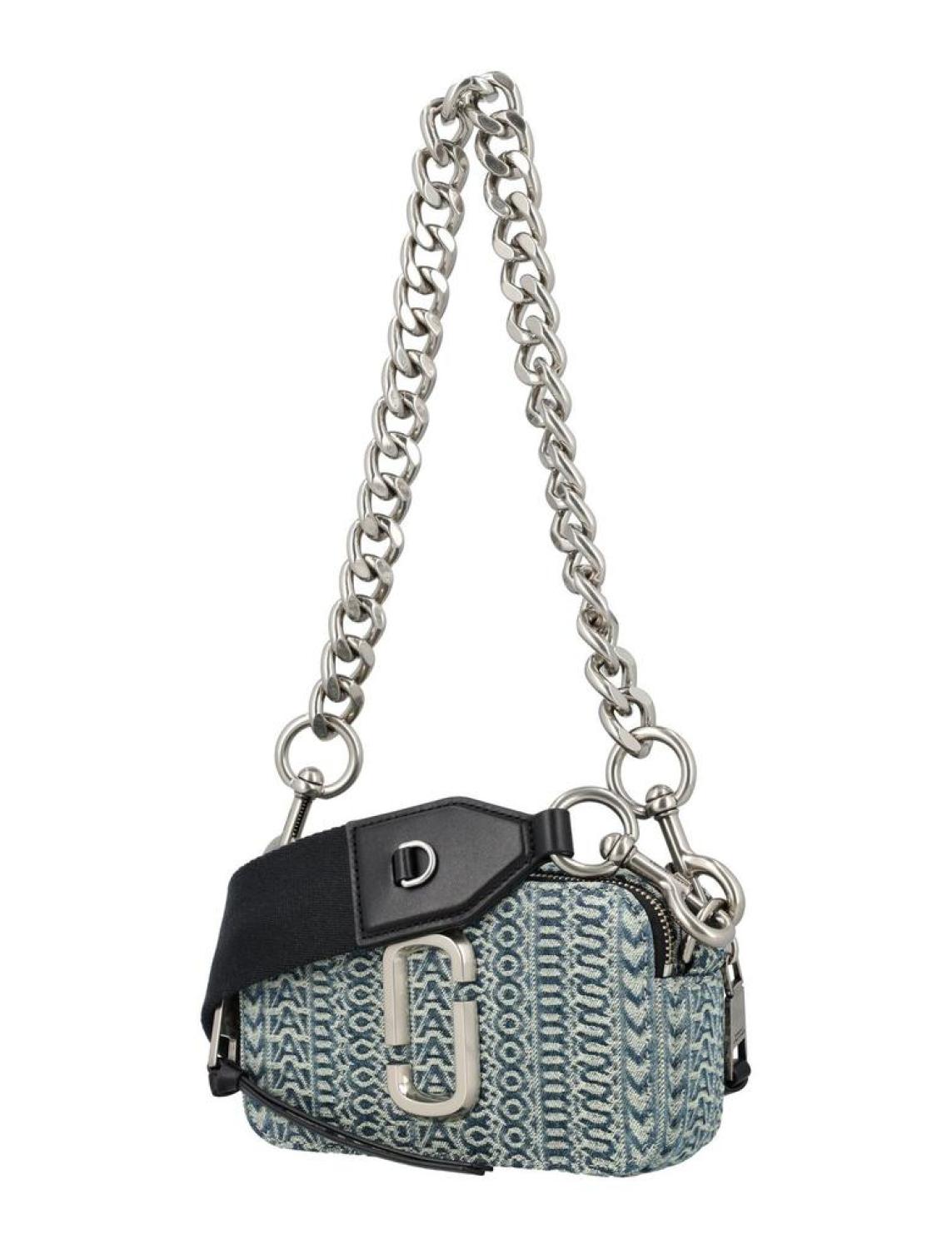 Marc Jacobs The Snapshot Monogram Zip-Up Crossbody Bag