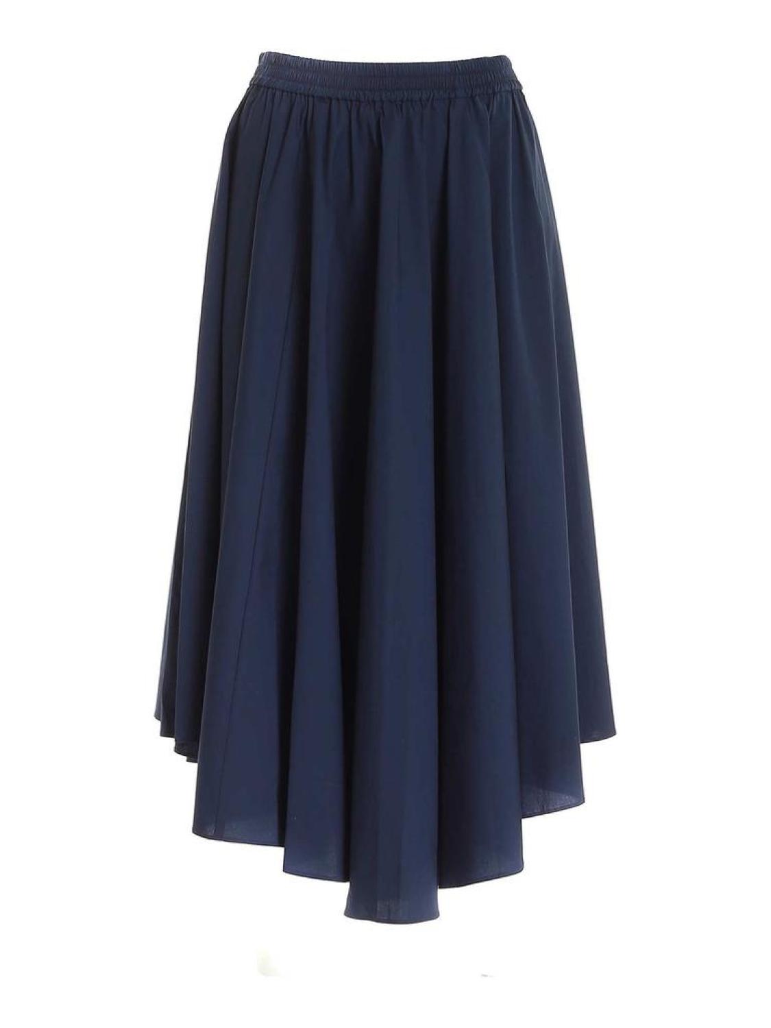 Michael Michael Kors Asymmetric Draped Midi Skirt