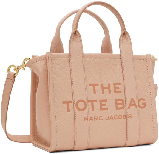 Pink 'The Leather Small' Tote