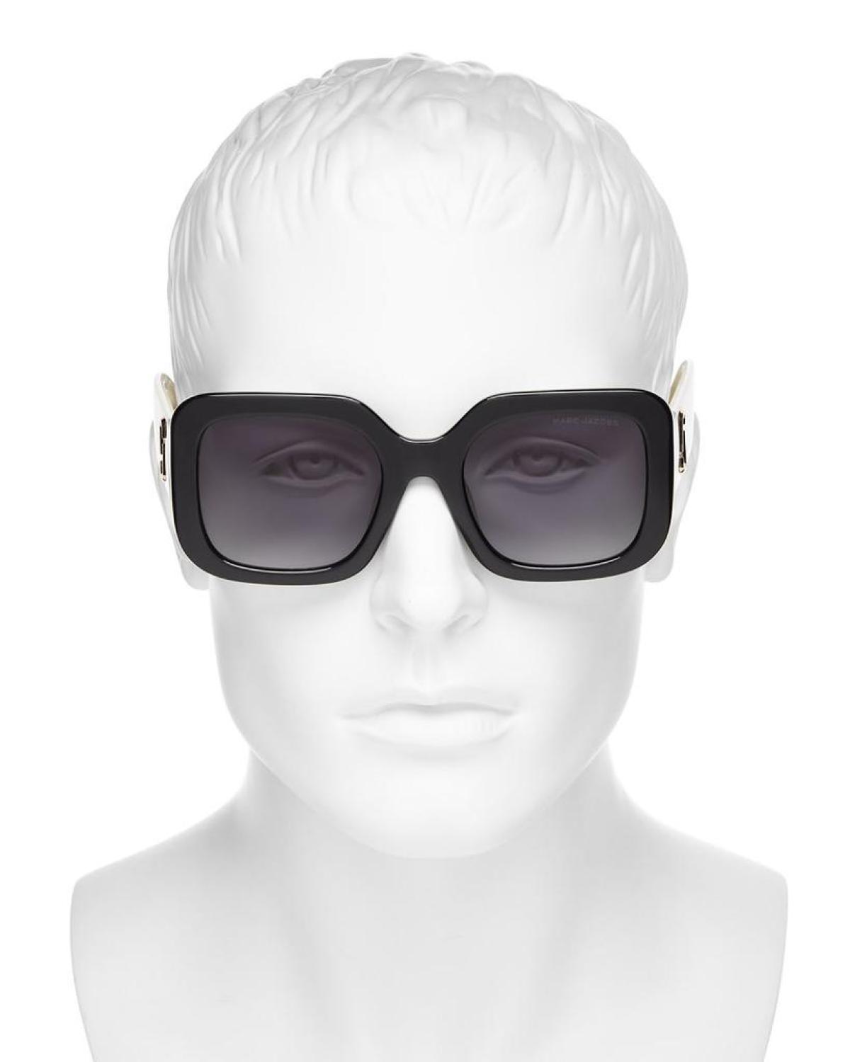 Marc Square Sunglasses, 53mm