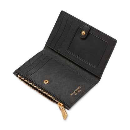 Morgan Good Luck Dot Embellished Small Slim Bifold Wallet