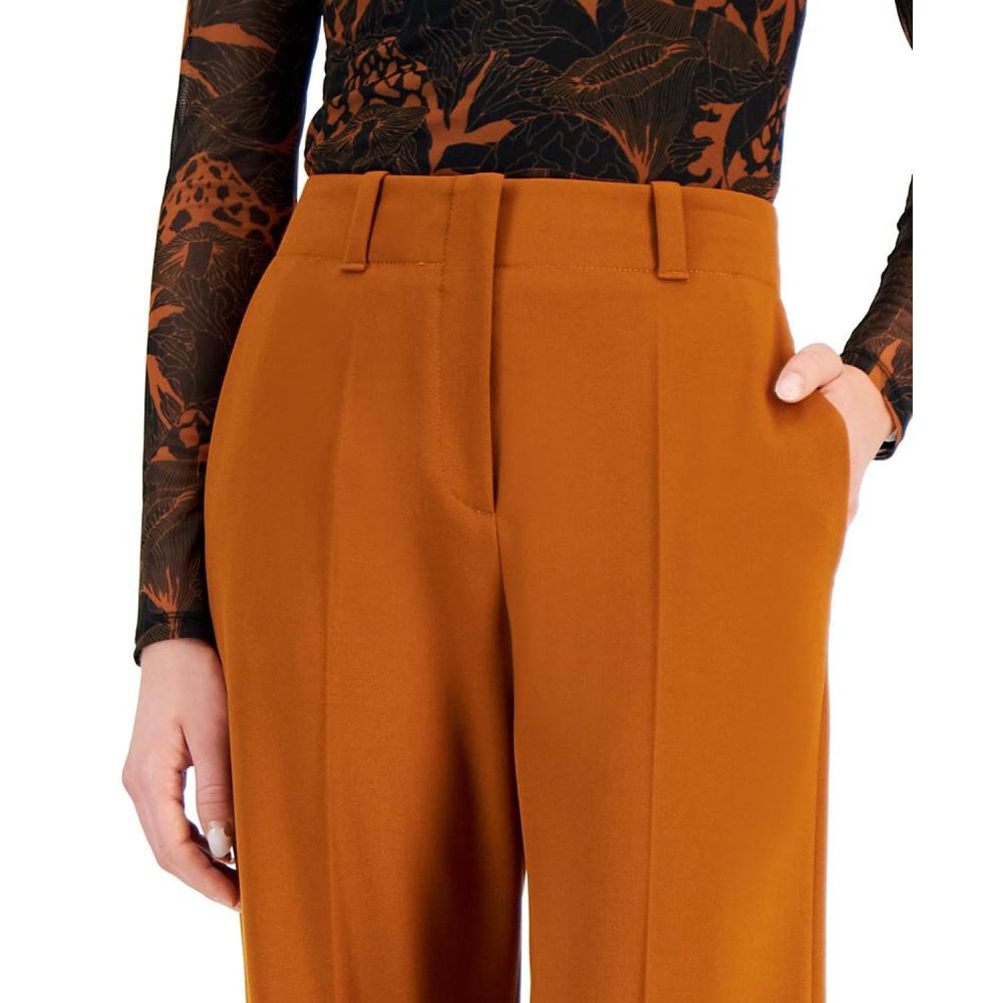 Women's High-Rise Wide-Leg Pants