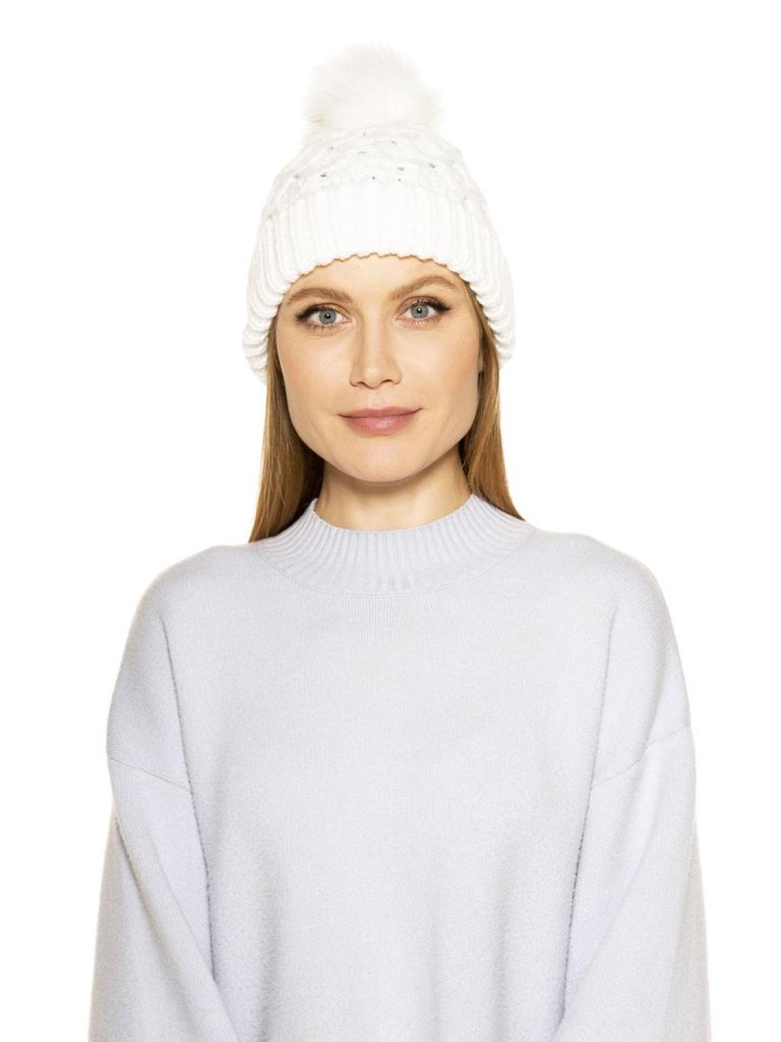 Amanda Cable Knit Beanie