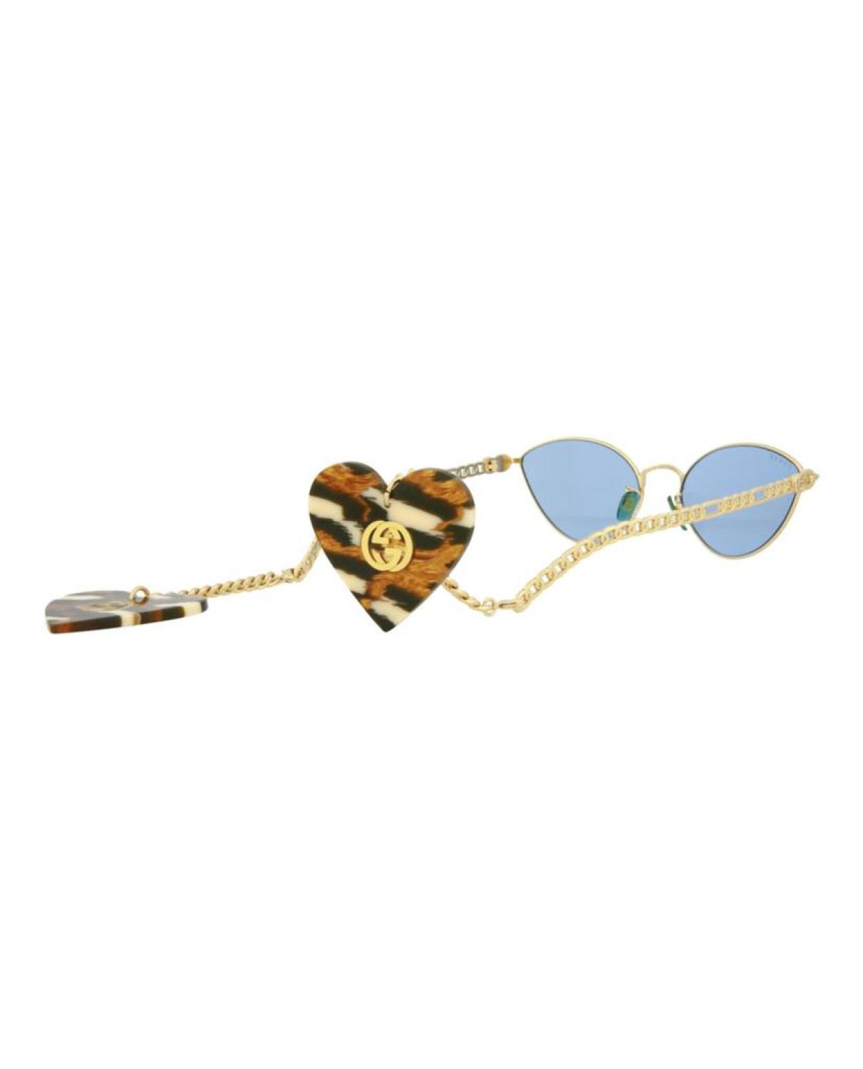 Cat Eye-Metal Frame Sunglasses