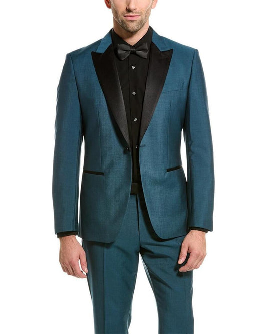 BOSS Hugo Boss 2pc Wool & Mohair-Blend Tuxedo Suit