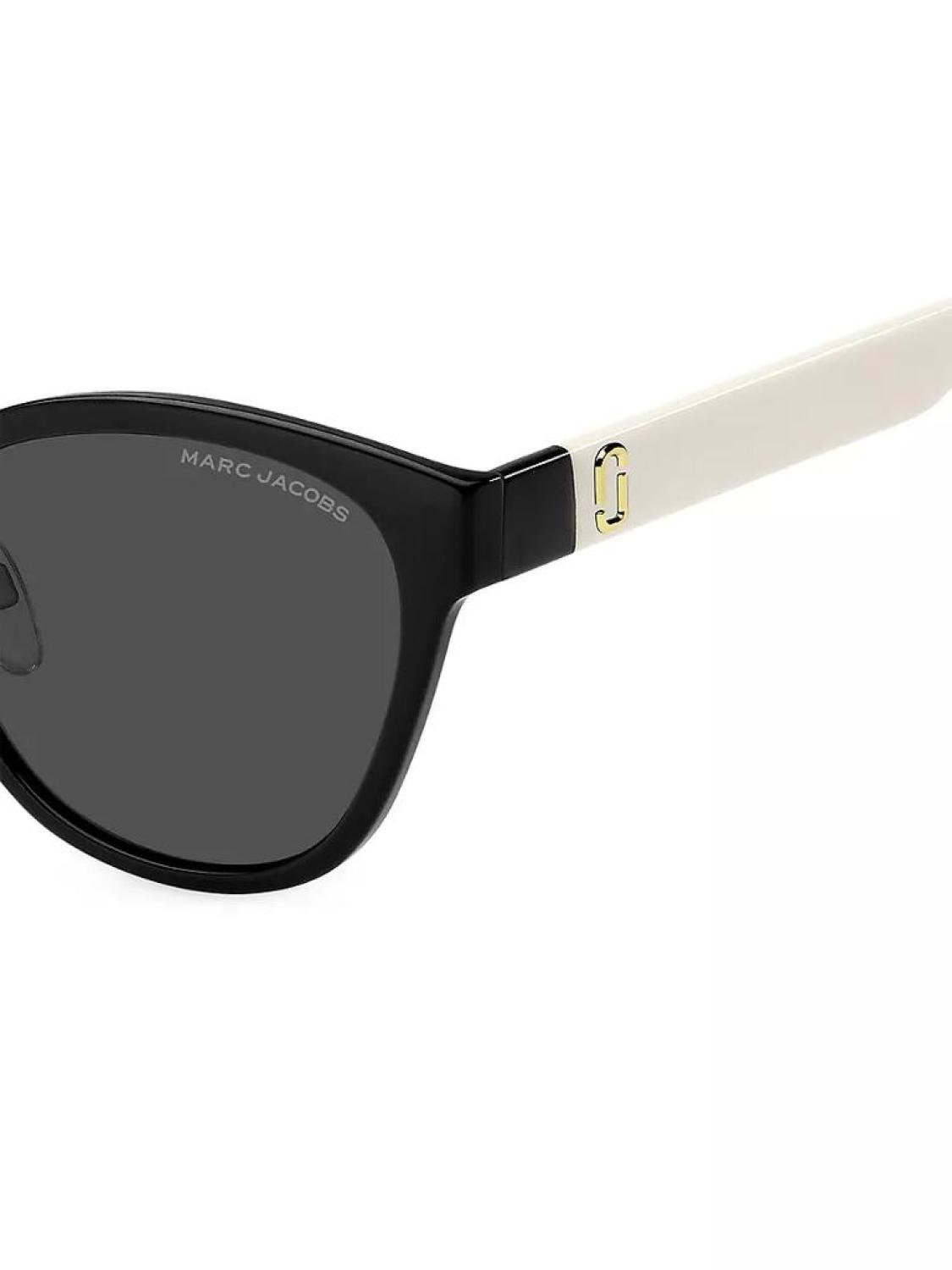 55MM Round Colorblocked Sunglasses