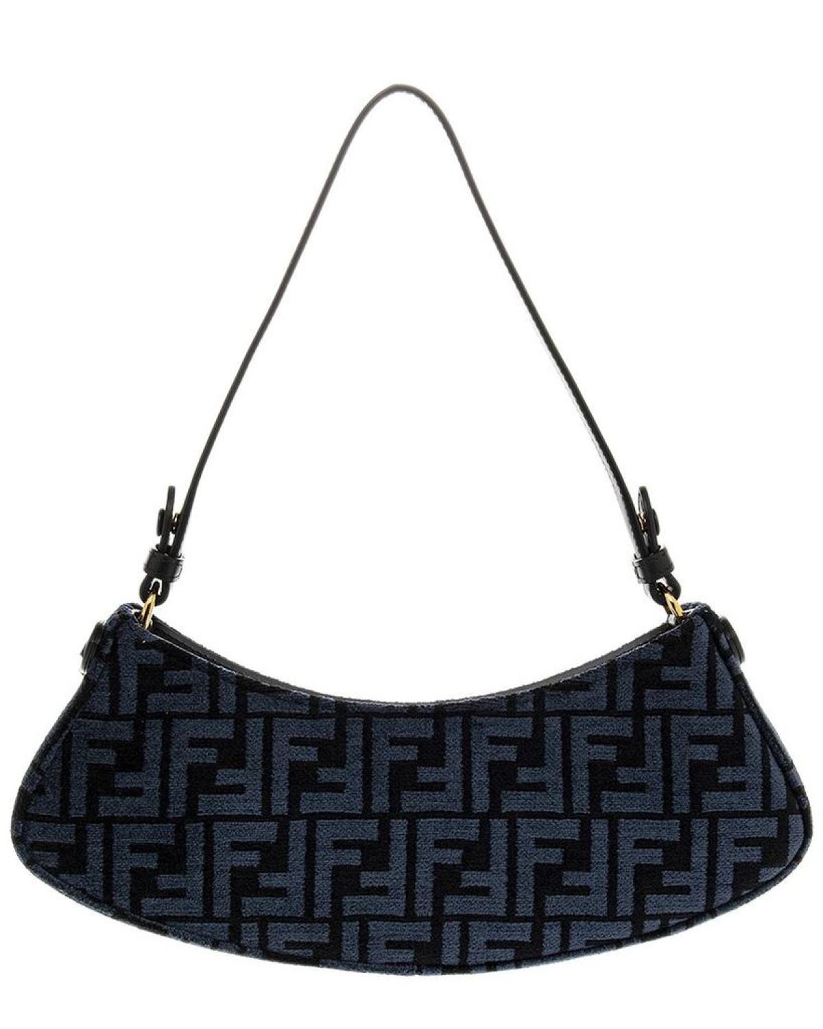 Fendi shoulder bag outlet black