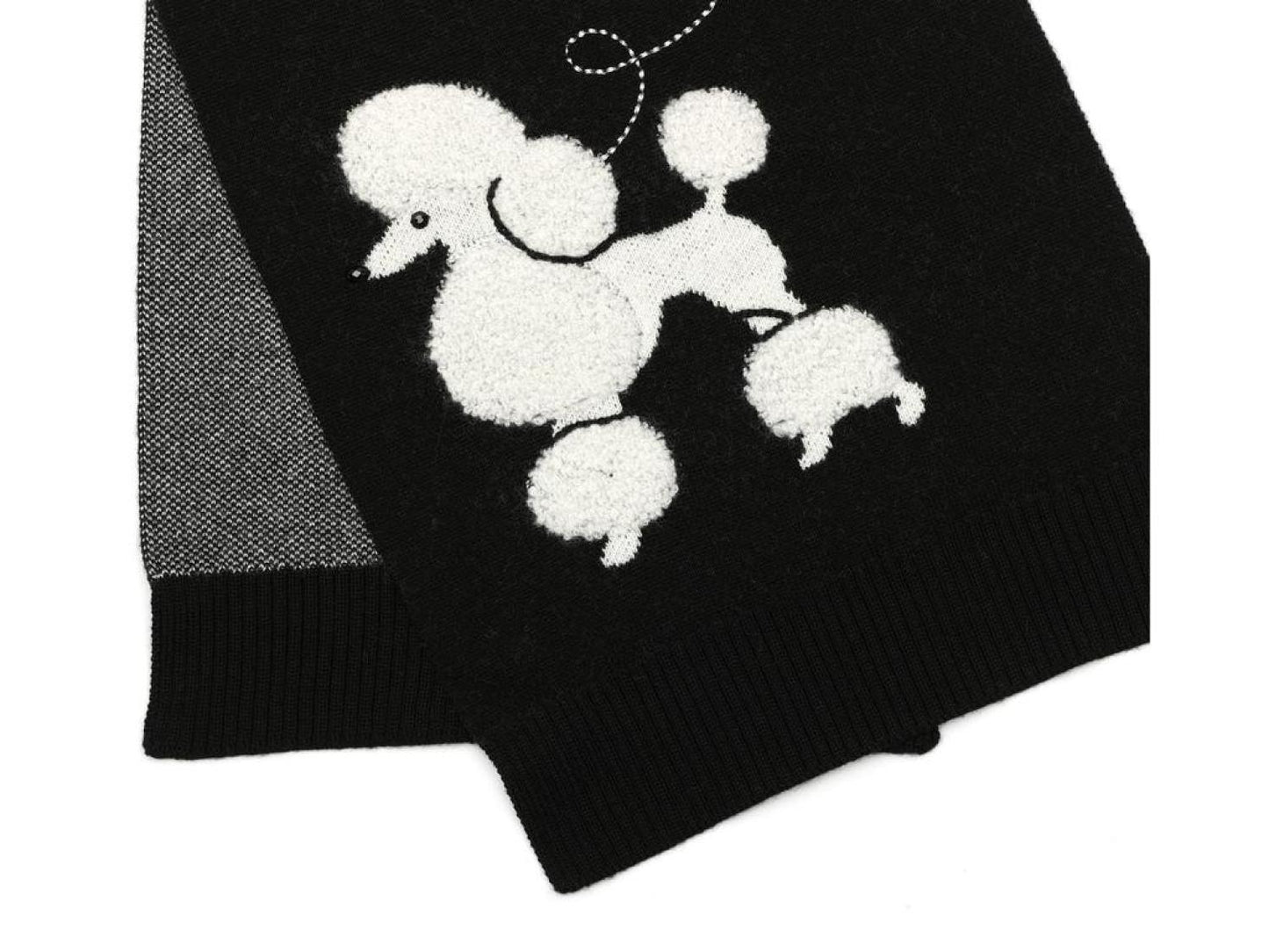 Poodle Knit Scarf