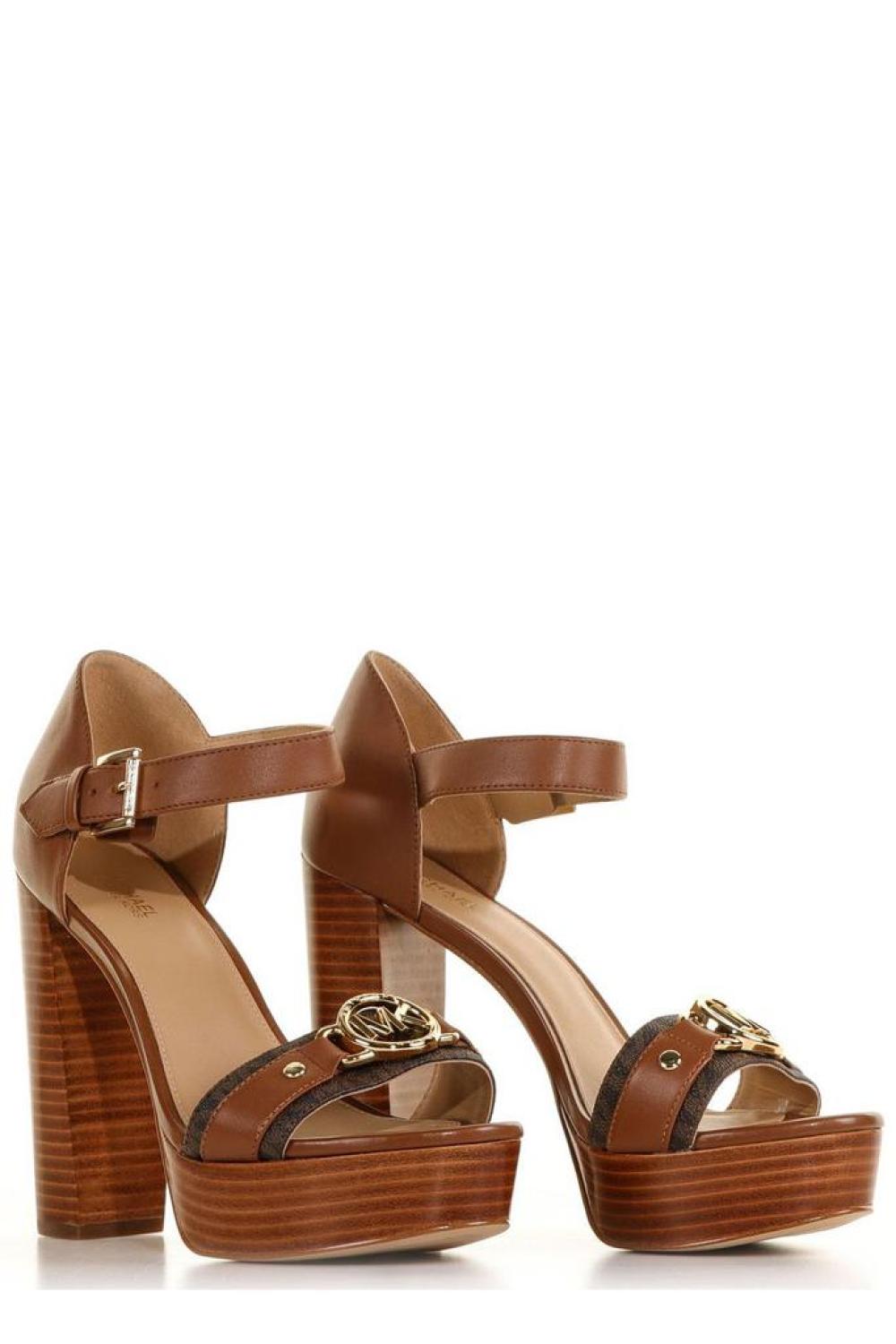 Michael Michael Kors Rory Logo Platform Sandals