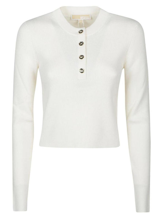 Michael Michael Kors Ribbed-Knit Top